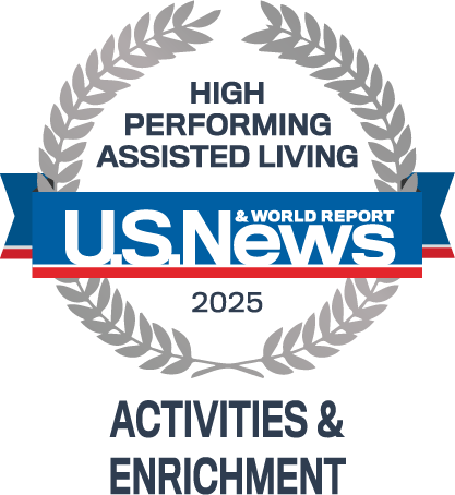 US News Award - Assisted Living Activities & Enrichment 2025