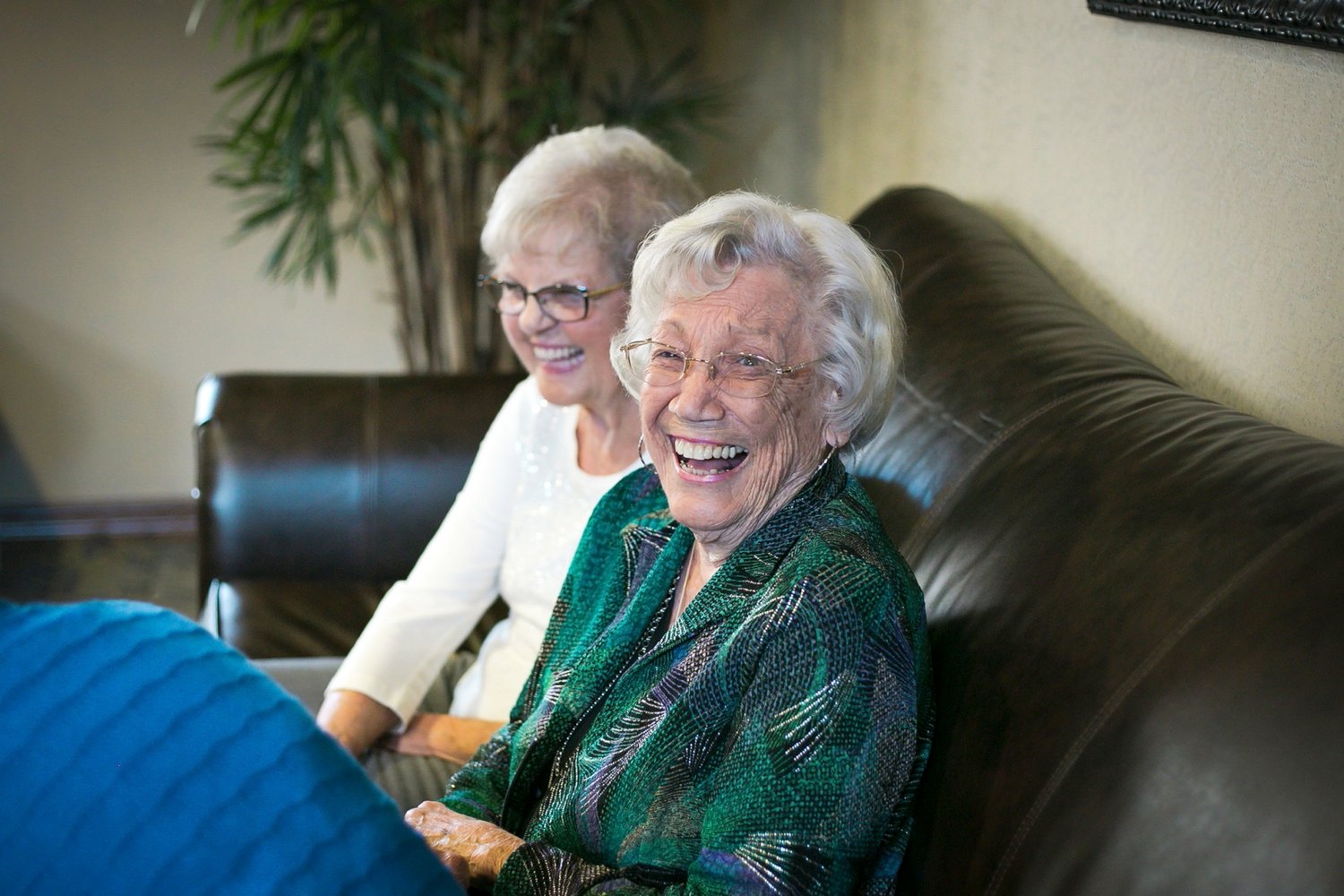 Friends Laughing