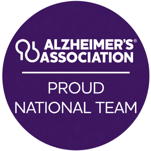 Alzheimer's Association National Team Badge