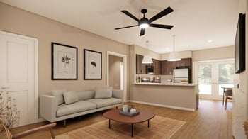 Cedarhurst Wichita Independent Living Cottages - Apartment Rendering