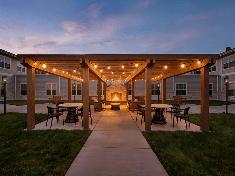 Cedarhurst of Crown Point - Outdoor Space