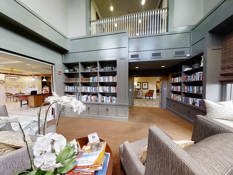 Community library at Cedarhurst of East Louisville