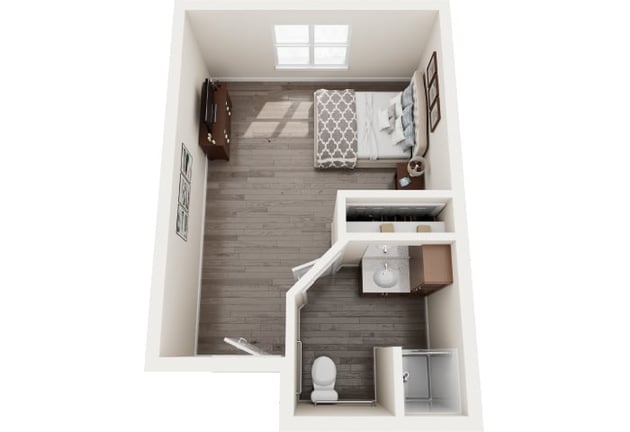 Cedarhurst of Farmington - Memory Care Suite Floor Plan