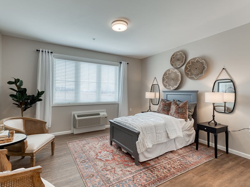 Cedarhurst of Fort Wayne - Apartment Bedroom 2