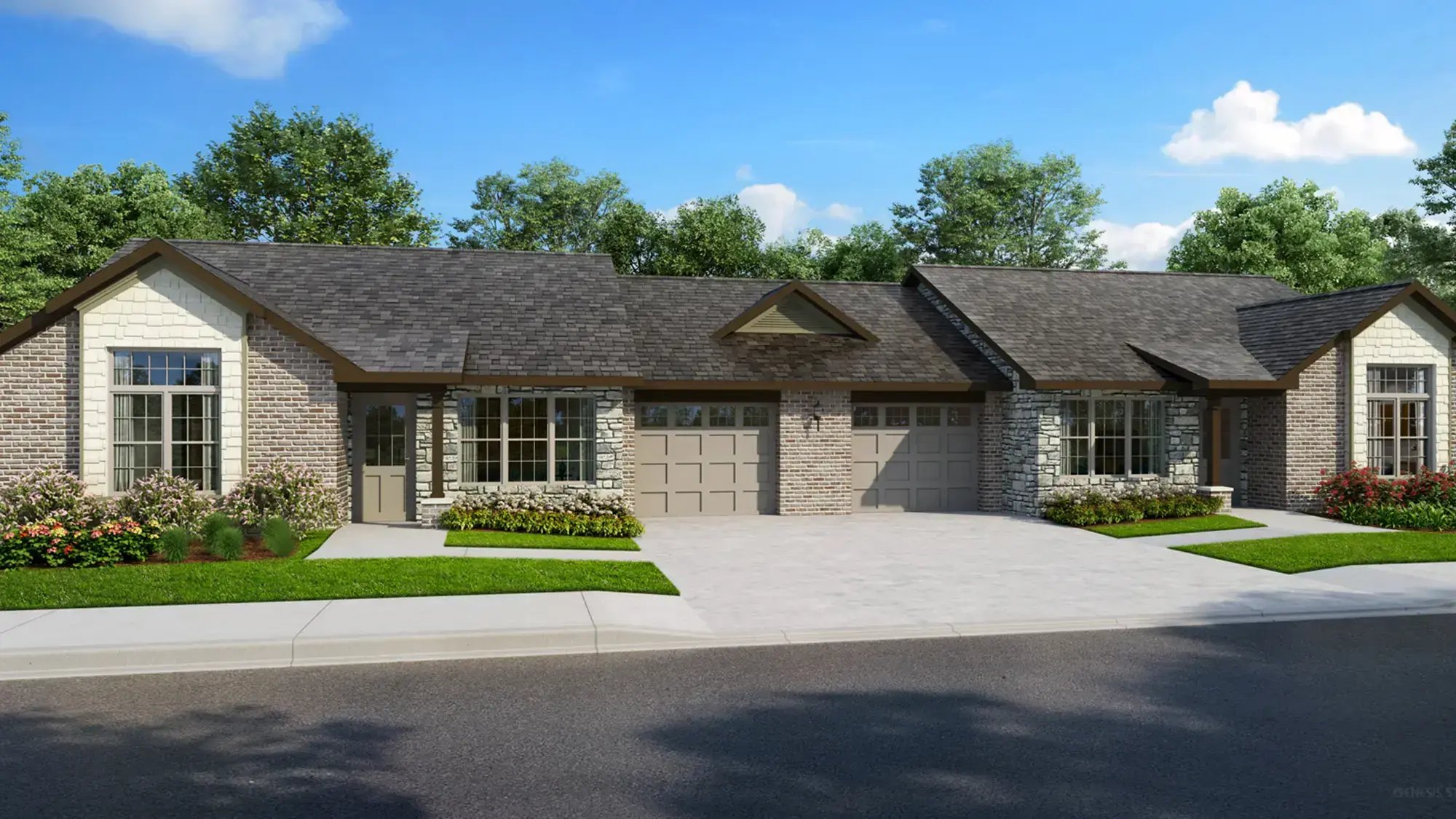 Cedarhurst of Frankfort - Independent Living Cottage Rendering