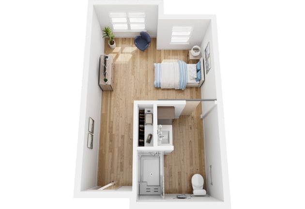 Cedarhurst of La Vista - Memory Care Suite Floor Plan