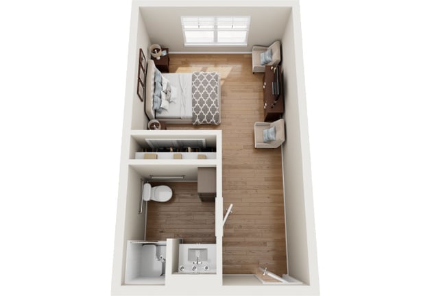 Cedarhurst of McHenry - Memory Care Suite Floor Plan