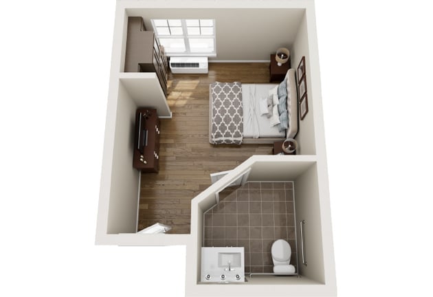 Cedarhurst of Naperville - Memory Care Suite Floor Plan