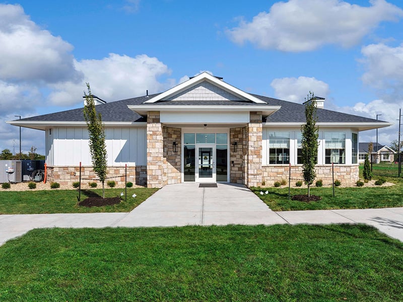 A resident-exclusive clubhouse at Cedarhurst of Topeka's Independent Living at Cedarhurst Cottages