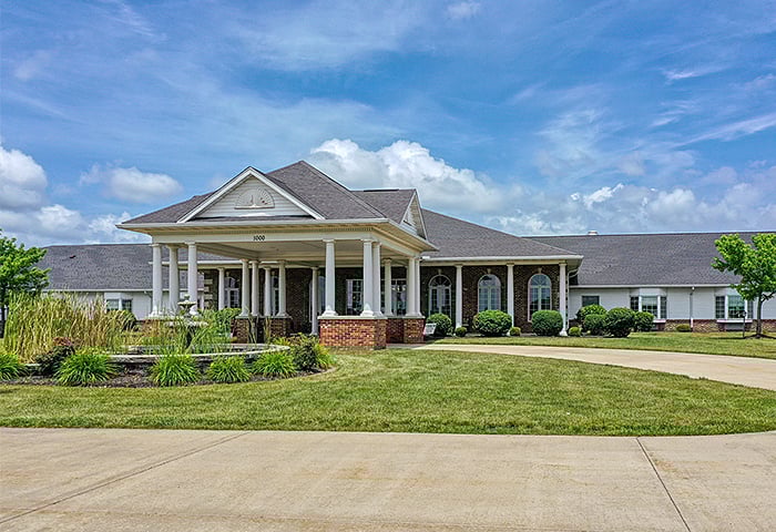 Cedarhurst of Godfrey Front Entrance