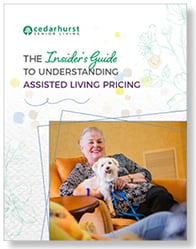 Cover of The Insider's Guide to Understanding Assisted Living Pricing guide