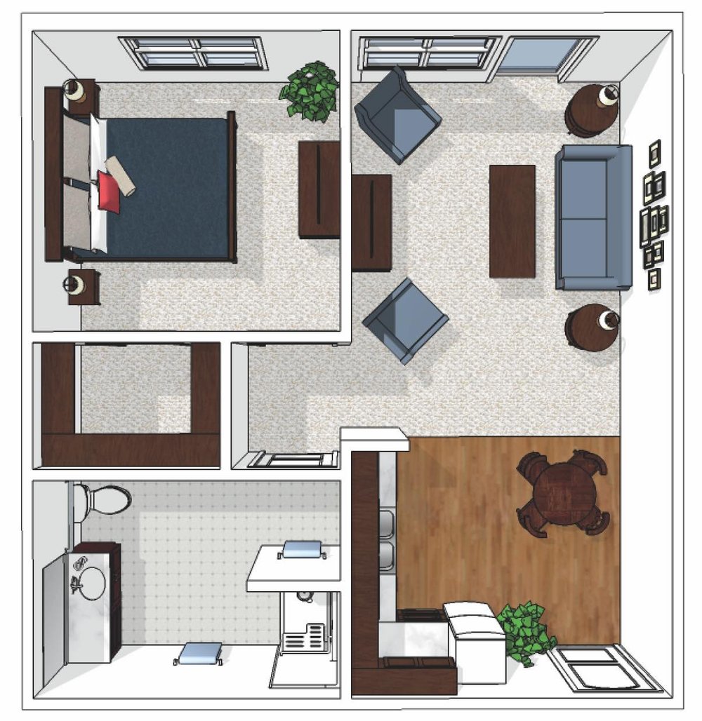 Highland, IL Senior Living Community Cedarhurst Senior Living