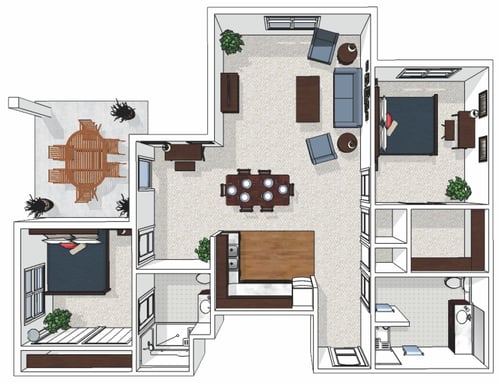 Two Bedroom
