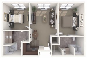 Two Bedroom Two Bath