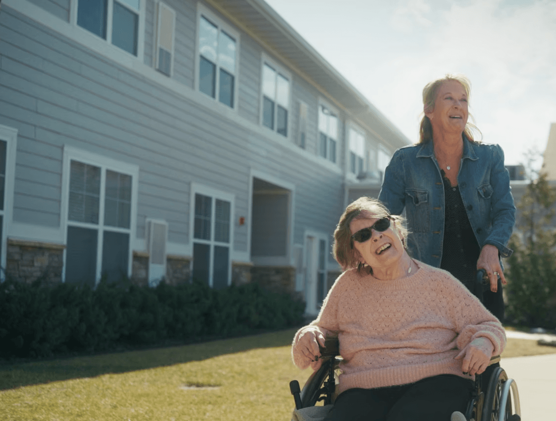 Kathy and Andrea - Cedarhurst Senior Living Resident-1