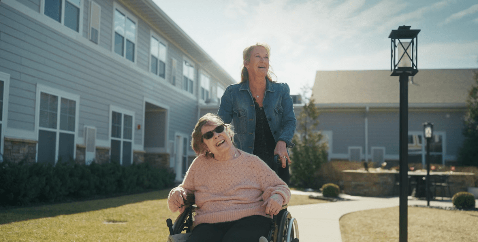 Kathy and Andrea - Cedarhurst Senior Living Resident