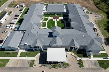 Cedarhurst of Crown Point - Overhead Building