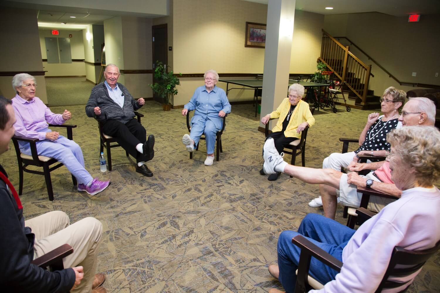 Troy_Gallery_Group_Residents_Exercising