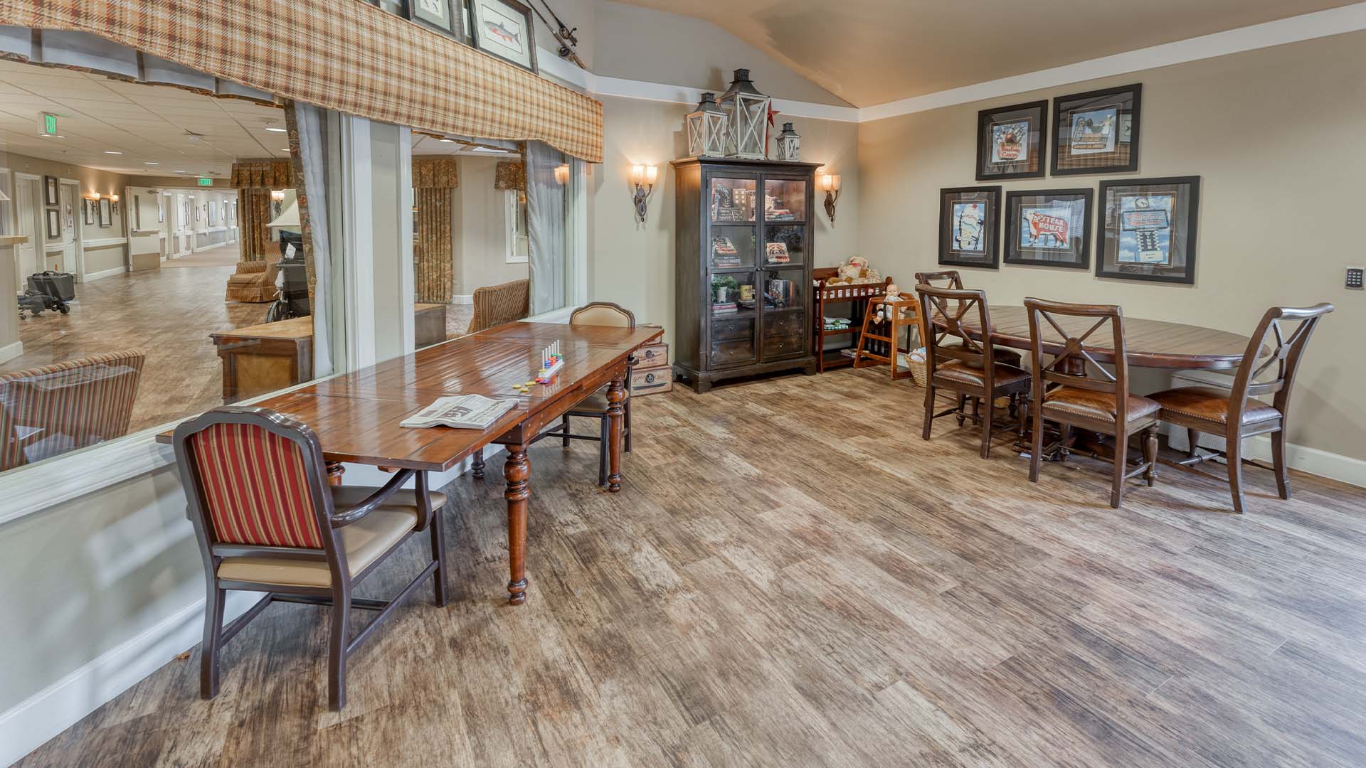 Residents at Cedarhurst of Springfield, MO enjoy a dedicated art and activity room, offering an accessible space for hobbies, crafts, and games