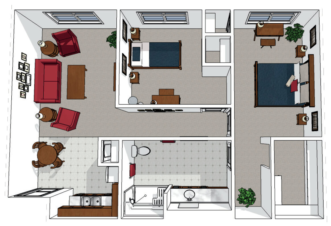 Two Bedroom