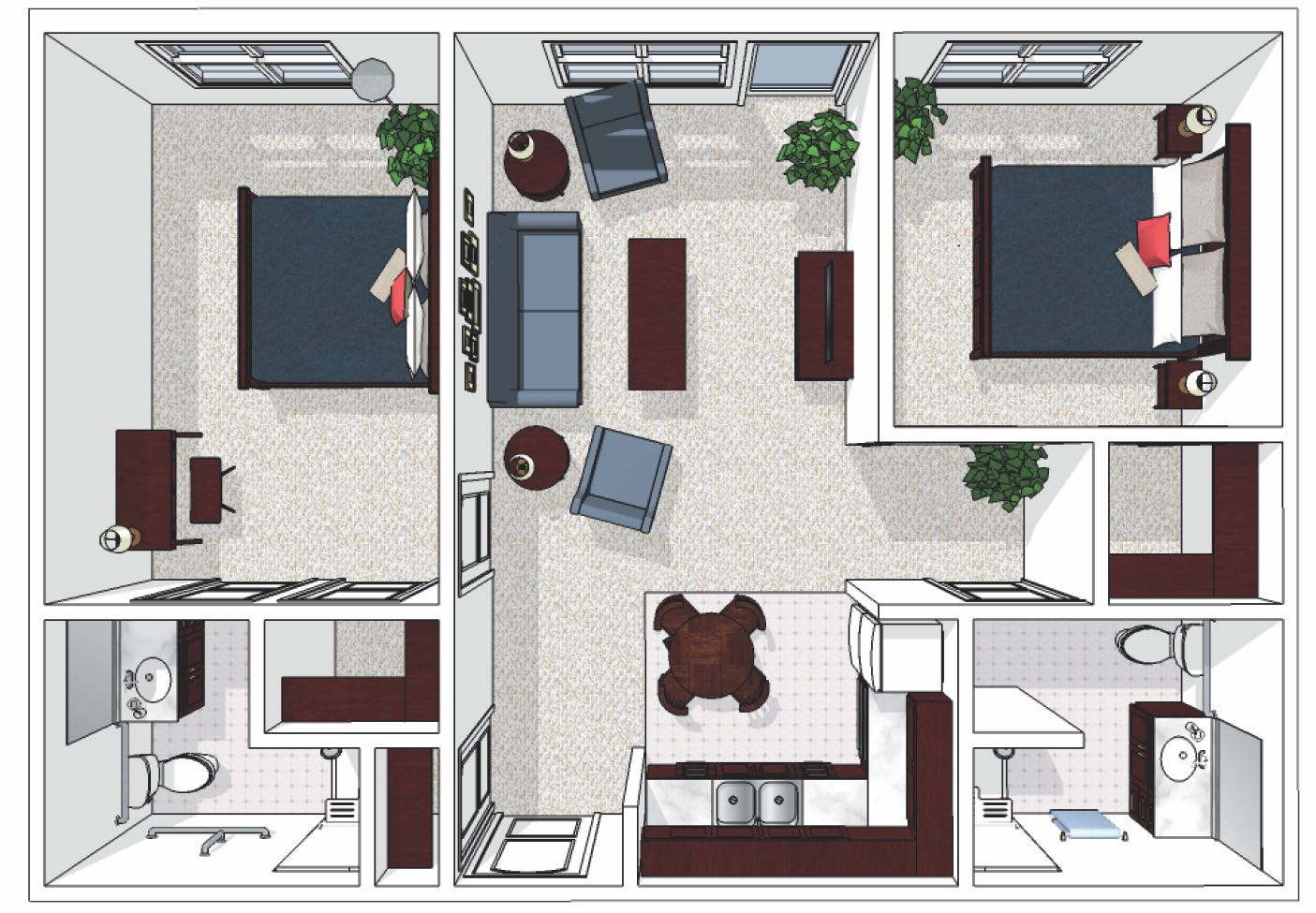 Two Bedroom