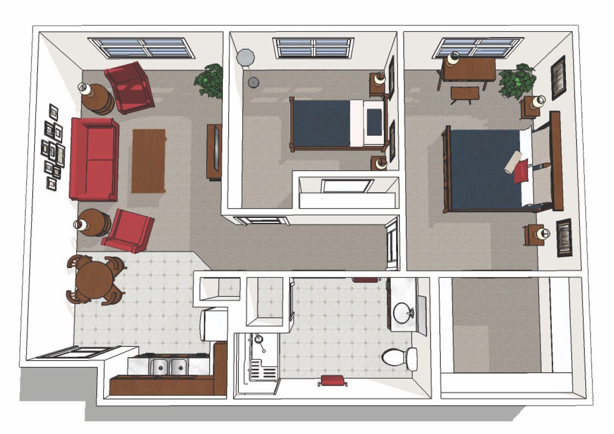 Two Bedroom