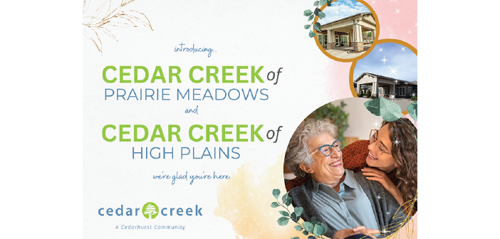 Featured Image for Cedarhurst Senior Living Expands with Acquisition of Cedar Creek of Prairie Meadows and Cedar Creek of High Plains