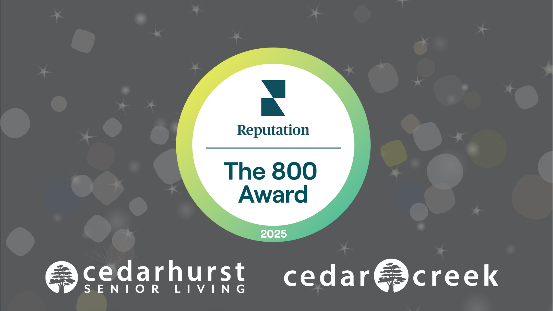 2025 Reputation 800 Award