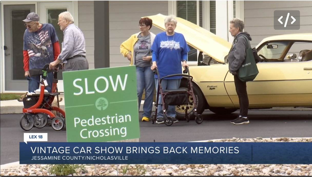Featured Image for Vintage car show brings back memories for assisted living residents