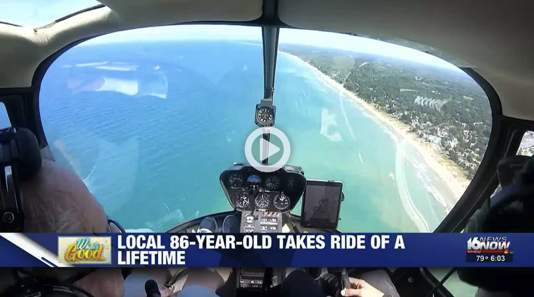 Featured Image for Edison Lakes, MI | 86-year-old Michiana man takes ride of a lifetime