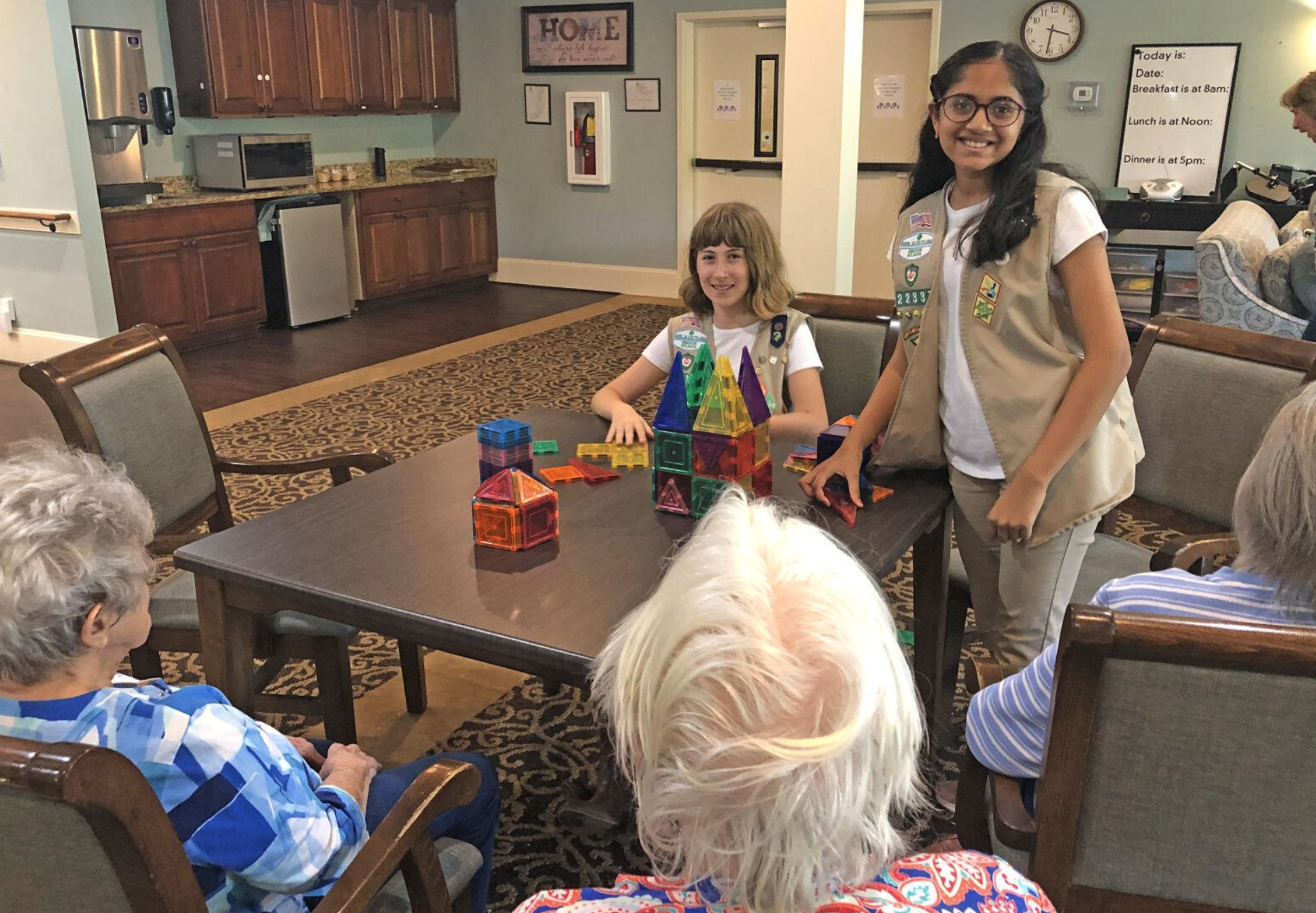 Featured Image for Canton, GA | Girl Scouts connect with Canton seniors with memory loss