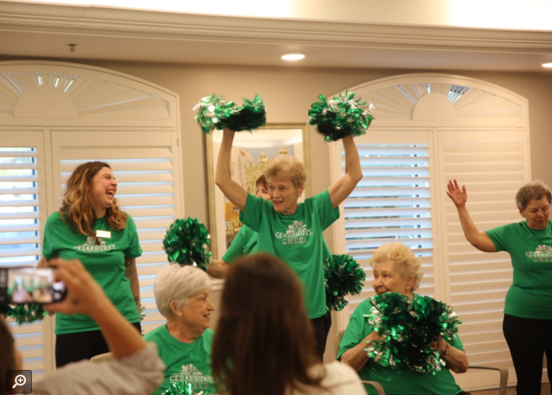 Featured Image for Cheerleading Squad Flourishes at Cedarhurst of Tesson Heights