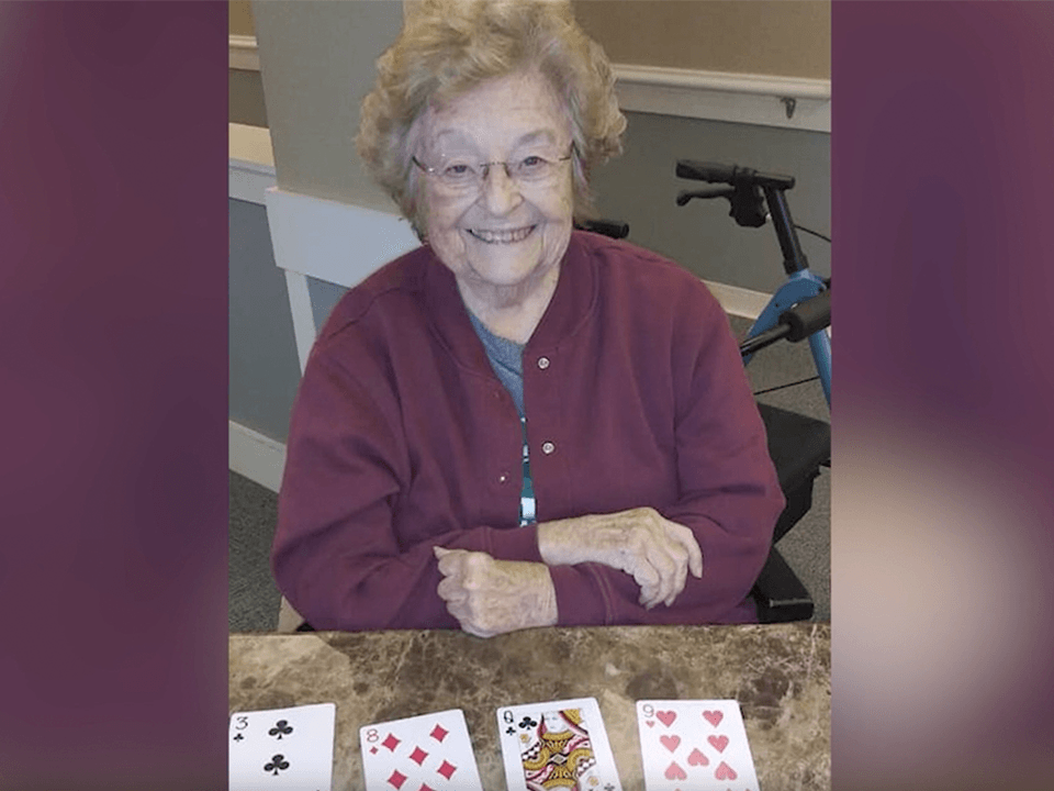 Shelby Jean memory care resident