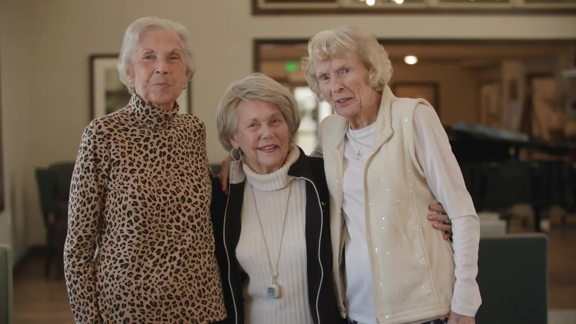 senior woman smiling